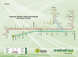 Metrolinea - Routes